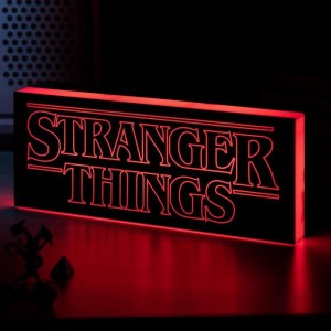 Stranger Things Logo lampada